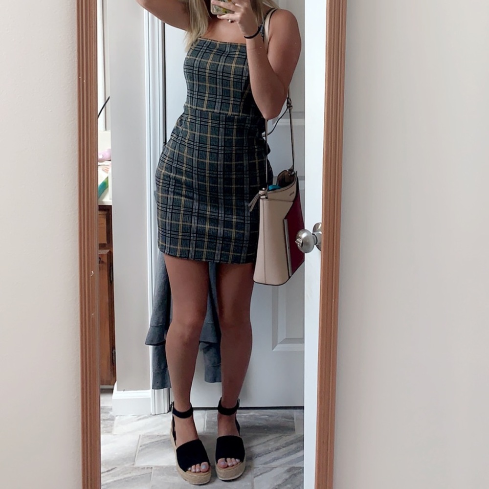 Plaid dress